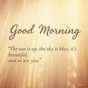 good morning image