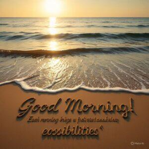 good morning image