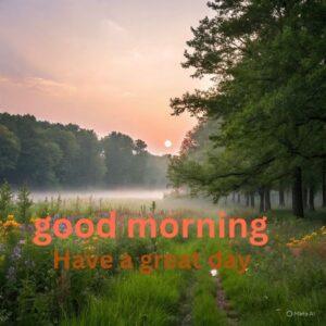 good morning image