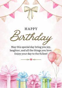 happy birtday wishes