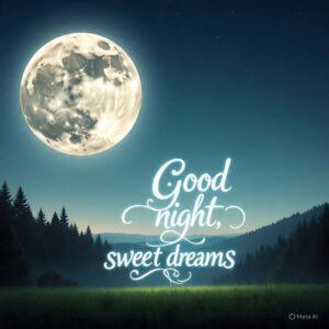 good night image