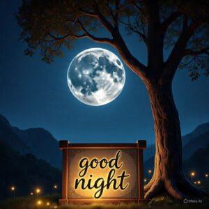 good night image