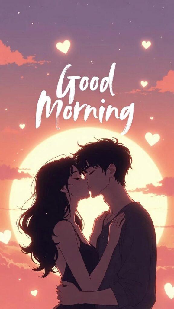 romantic good morning image