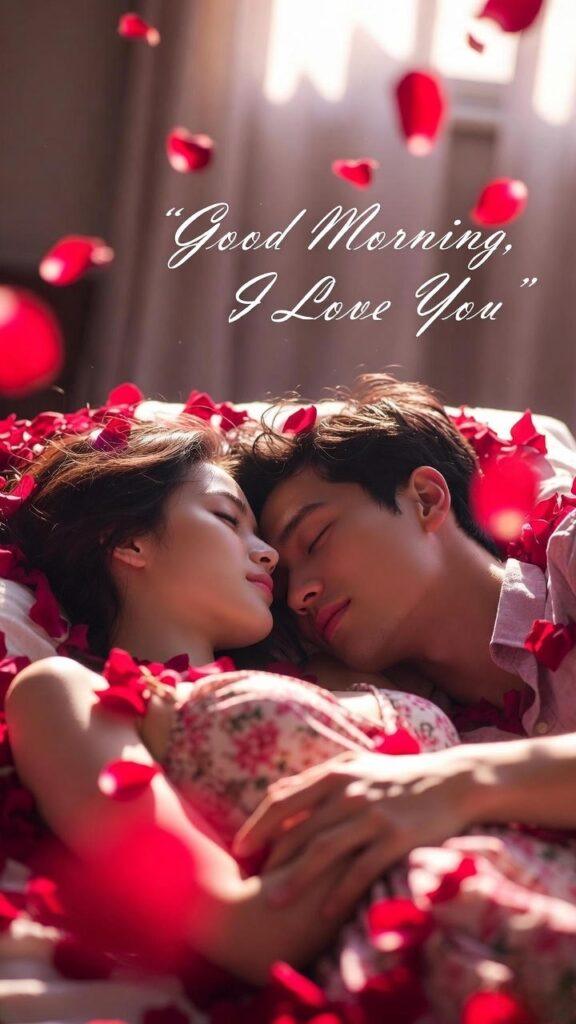 romantic good morning image