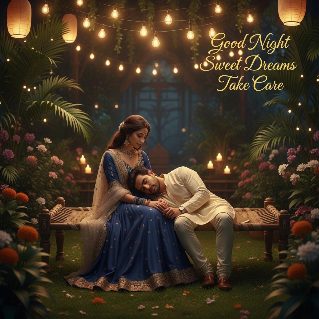 romantic good night images