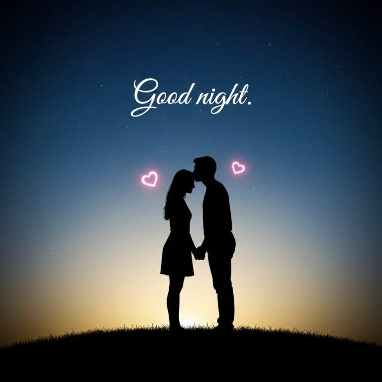 romantic good night image