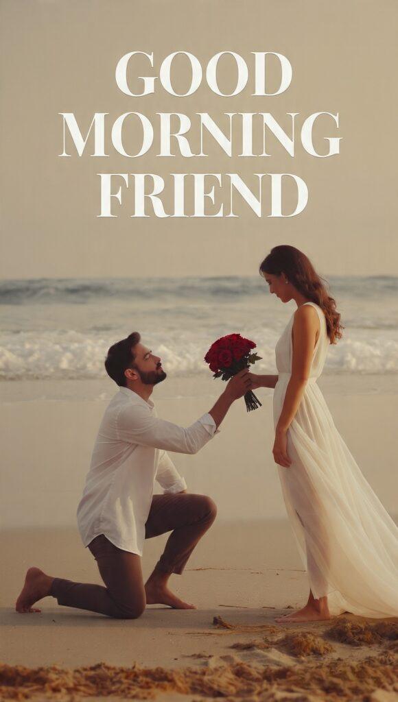 beautiful romantic good morning love  image  