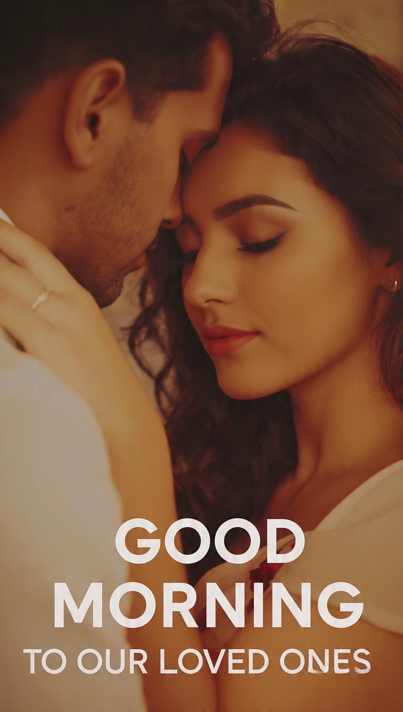 beautiful romantic good morning love couples image  
