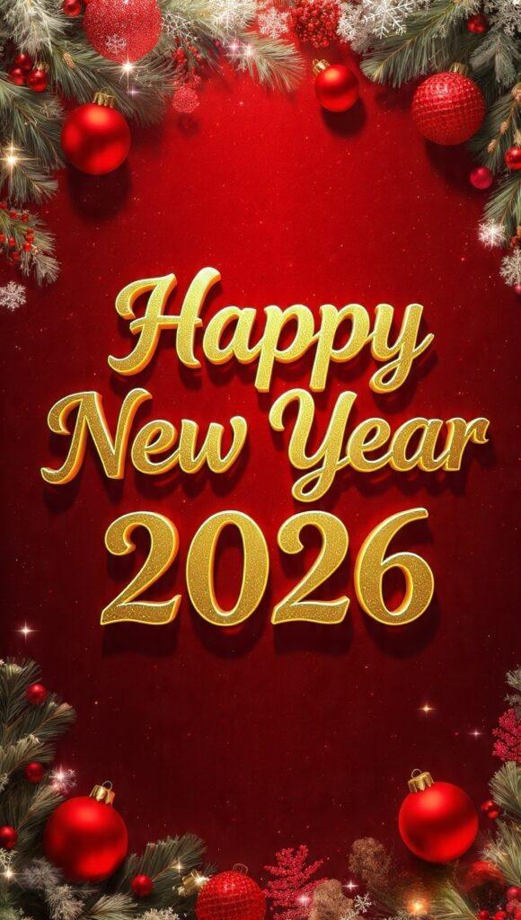 happy new year 2026 image