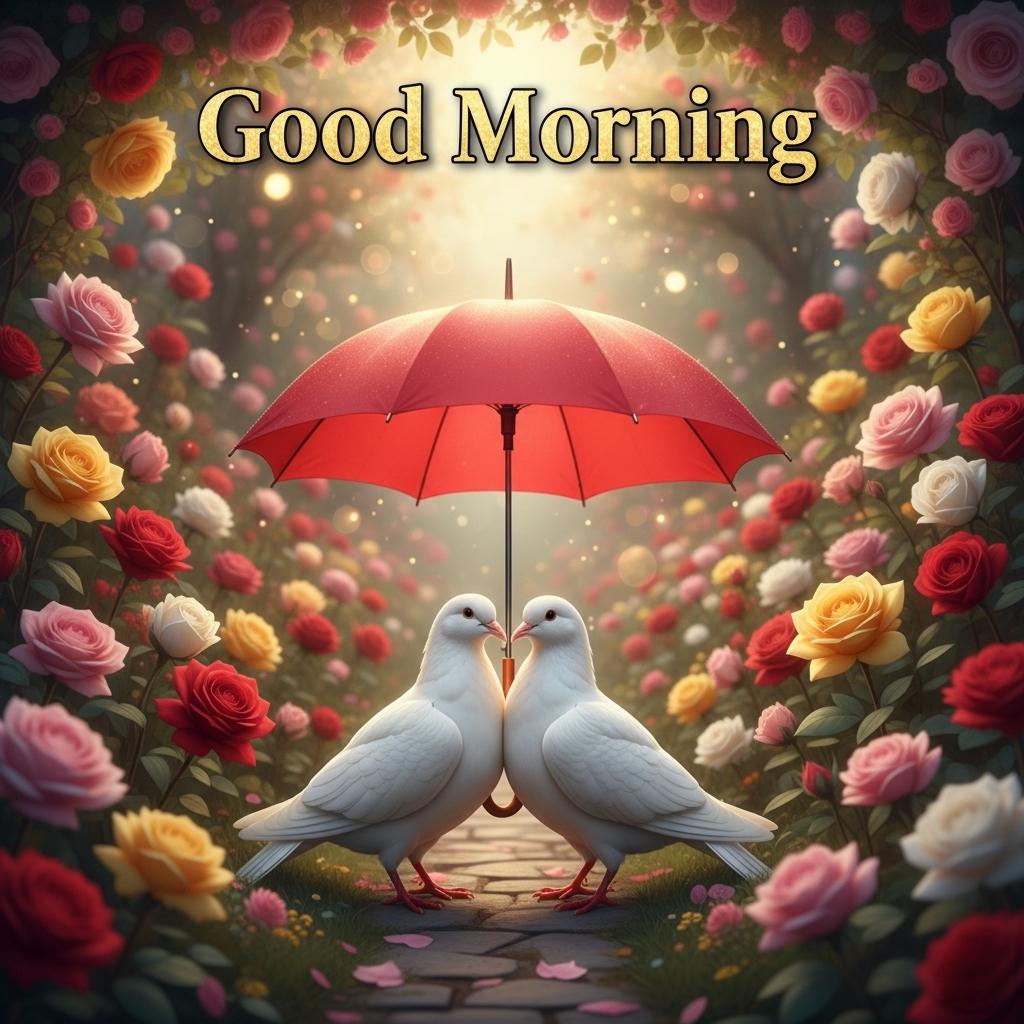 good morning with couples dove