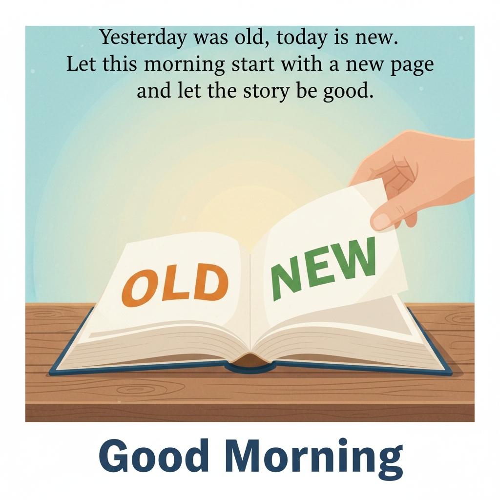 good morning inspirational image