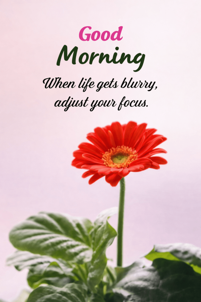 good morning motivational image