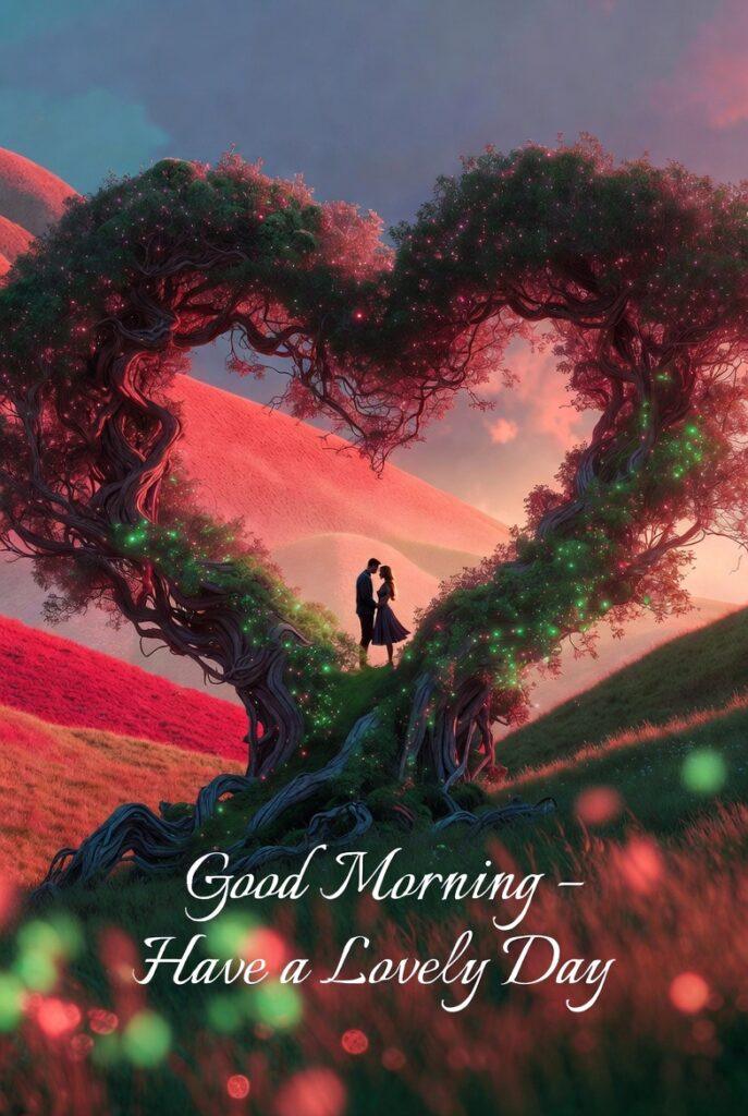 romantic good morning image