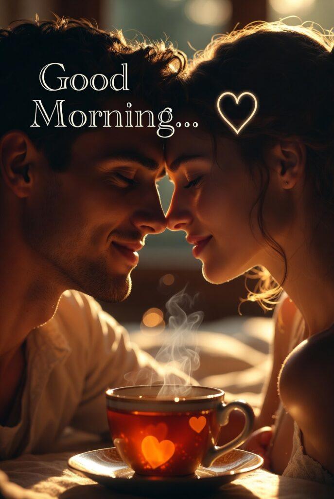 romantic good morning image