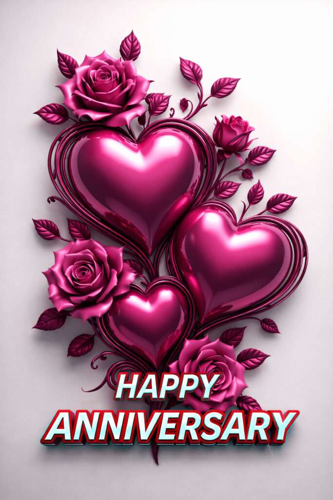 heart desine happy anniversary image